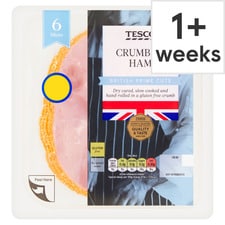 Tesco British Crumbed Ham 120g 