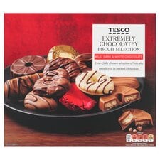 Tesco Extremely Chocolatey Biscuit Selection 400G