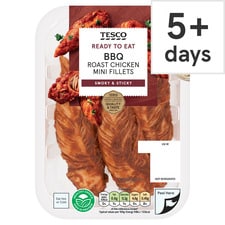 Tesco BBQ Roast Chicken Mini Fillets 170g