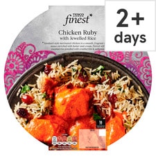 Tesco Finest Chicken Ruby & Jewelled Rice 380g