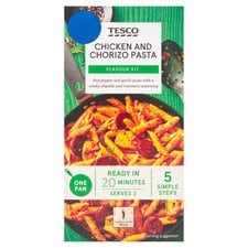 Tesco Chicken Chorizo Pasta Flavour Kit 28g