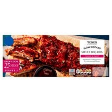 Tesco Sweet BBQ Ribs 460g 