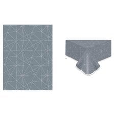 T. GREY GEO REUSABLE TABLECOVER