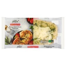 Tesco Finest Mozzarella & Pesto Flatbread 220g