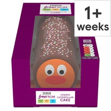 Tesco Free From Stripey The Caterpillar Cake