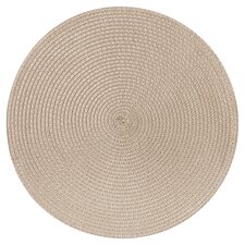 Tesco Natural Round Woven Placemat 2 Pack