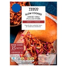 Tesco Slow Cooked Smoky BBQ Pulled Pork 410g 