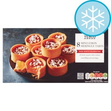 Tesco 8 Mini Lemon Meringue Tarts 160G