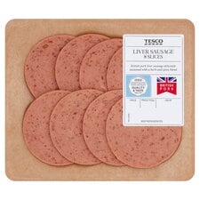 Tesco Deli Liver Sausage 100G