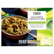 Tesco Thai Green Chicken Curry 400g