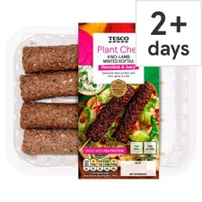 Tesco Plant Chef 4 No-Lamb Minted Koftas 240g