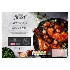 Tesco Finest Slow Cooked Coq Au Vin 775G