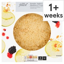 Tesco Finest Bramley Apple & Blackberry Crumble 500g