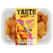 Taste Shack Crispy Battered Wedges 300g