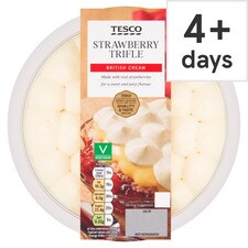 Tesco Strawberry Trifle 600G