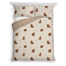 F&F Home Bedding Curtis Duvet Set Double