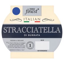 Tesco Finest Italian Stracciatella Cheese 180g 