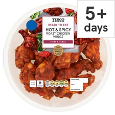 Tesco Hot & Spicy Roast Chicken Wings 525g