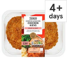 Tesco 2 Cheese and Bacon Chicken Kievs 260g