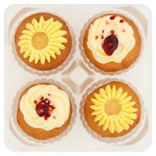 Tesco Finest 4 Mini Afternoon Tea Cakes