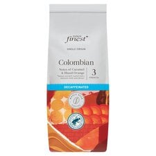 Tesco Finest Decaffeinated Colombian Coffee Beans 227G