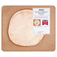 Tesco Deli Roast Chicken Breast 120G