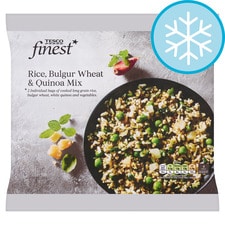 Tesco Finest Rice Bulgar Wheat Quinoa Mix 400G