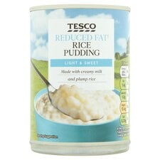 Tesco Reduced Fat Rice Pudding 400G