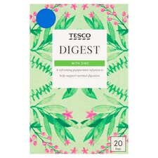 Tesco Digest 20 Tea Bags 40g