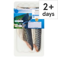 Tesco 2 Boneless Mackerel Fillets 160G