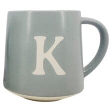 Fox & Ivy Wax Resist Alphabet Mug K