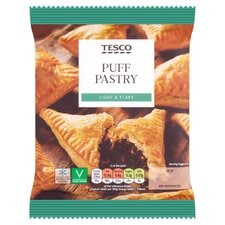 Tesco Puff Pastry Block 425G