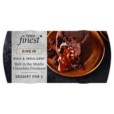 Tesco Finest Dine In Melt in The Middle Chocolate Fondants 310g