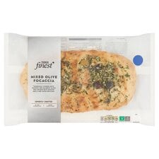 Tesco Finest Mixed Olive Focaccia 285g