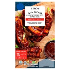 Tesco Slow Cooked Chinese BBQ Spare Ribs 400g