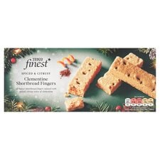 Tesco Finest Clementine Shortbread Fingers 165g