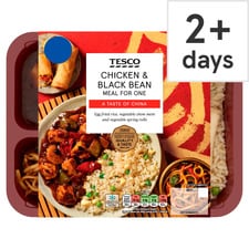 Tesco Chicken & Black Bean Meal For One 500G