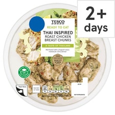 Tesco Thai Inspired Roast Chicken Breast Chunks 180g