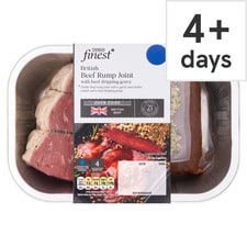 Tesco Finest British Beef Rump Roasting Joint 630g 