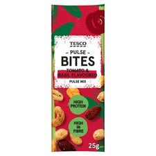 Tesco Tomato & Basil Flavoured Pulse Mix 25G