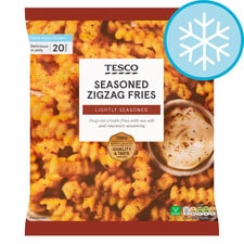 Tesco Seasoned Zig Zag Fries 750g