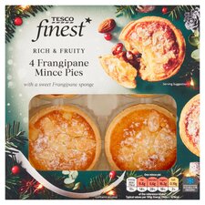 Tesco Finest 4 Frangipane Mince Pies