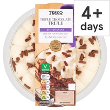 Tesco Triple Chocolate Trifle 500G