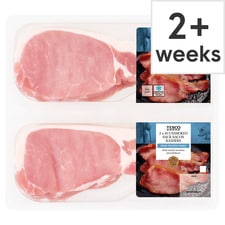 Tesco 2 10X Unsmoked Back Bacon Rashers 600G