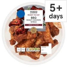 Tesco BBQ Roast Chicken Wings 525g