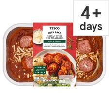 Tesco Italian Style Meatballs 600G