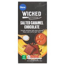 Wicked Kitchen Salted Caramel Chocolate Bar 150G