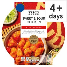 Tesco Sweet And Sour Chicken 400G