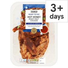 Tesco Hot Honey Roast Half Chicken 650g