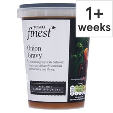 TESCO FINEST ONION GRAVY 500G